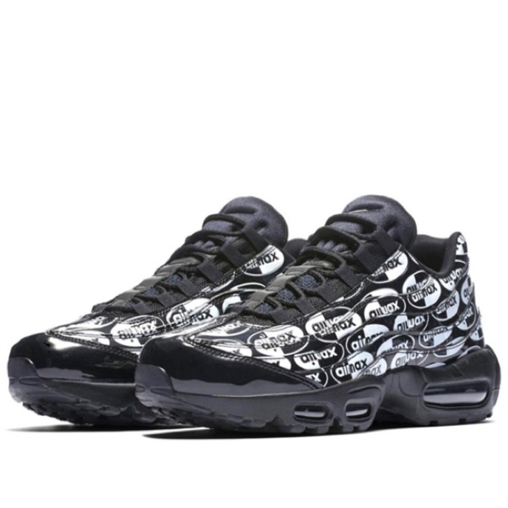 Black and White Nike Sneakers